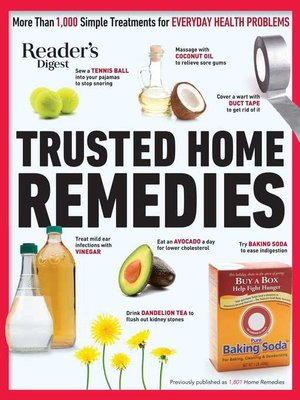 cover image of Reader's Digest Trusted  Home Remedies